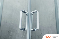 Adema GLASS VIERKANT 80Х80 (ПРОЗРАЧНОЕ СТЕКЛО) (49751)