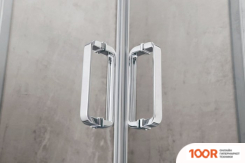 Adema GLASS LINE VIERKANT-100 (ПРОЗРАЧНОЕ СТЕКЛО) (49738)