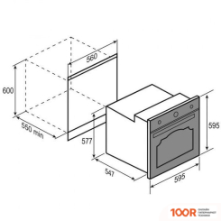 Духовой шкаф Zigmund & Shtain E 166 B (49645)