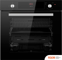 Духовой шкаф Weissgauff WGO 706 D BLACK GLASS (49543)