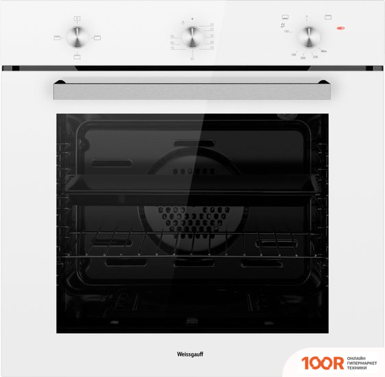 Духовой шкаф Weissgauff WGO 702 WHITE GLASS (49541)