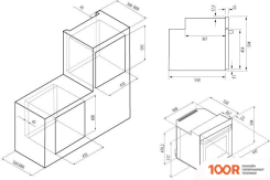 Духовой шкаф Krona SONATA 45 WH (47973)