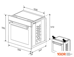 Духовой шкаф Hotpoint FE9 831 JSH WHG (47602)