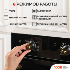 Духовой шкаф GFgril GF-EO400B (47095)