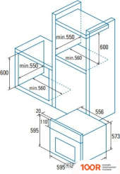 Духовой шкаф CATA MDS 7206 BK (46636)