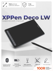 Графический планшет XP-Pen DECO LW (ЧЕРНЫЙ) (45821)