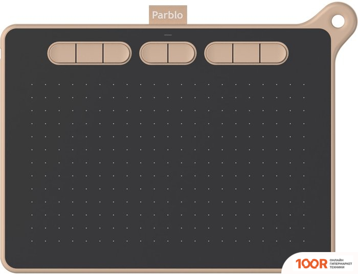 Графический планшет Parblo NINOS M (РОЗОВЫЙ) (45755)