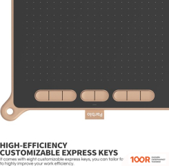 Графический планшет Parblo NINOS M (РОЗОВЫЙ) (45755)