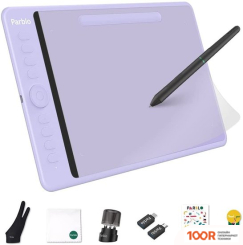 Графический планшет Parblo INTANGBO M (СИРЕНЕВЫЙ) (45747)