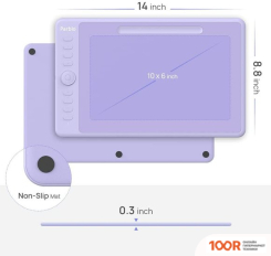 Графический планшет Parblo INTANGBO M (СИРЕНЕВЫЙ) (45747)
