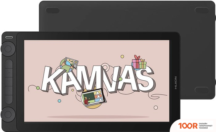 Графический планшет Huion KAMVAS 13 GEN 3 (ЧЕРНЫЙ) (45733)