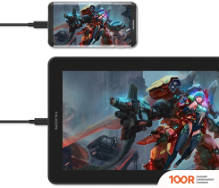 Графический планшет Huion KAMVAS 13 (ПОЛУНОЧНО-ЗЕЛЕНЫЙ) (45730)