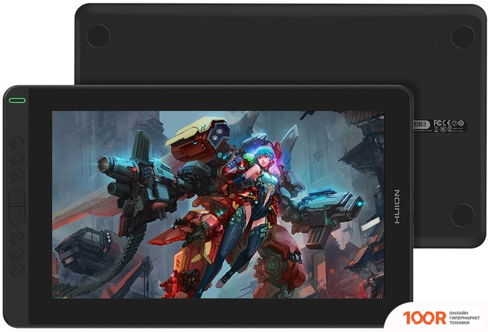 Графический планшет Huion KAMVAS 13 (КОСМИЧЕСКИЙ ЧЕРНЫЙ) (45729)