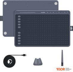 Графический планшет Huion HS611 (СЕРЫЙ КОСМОС) (45705)