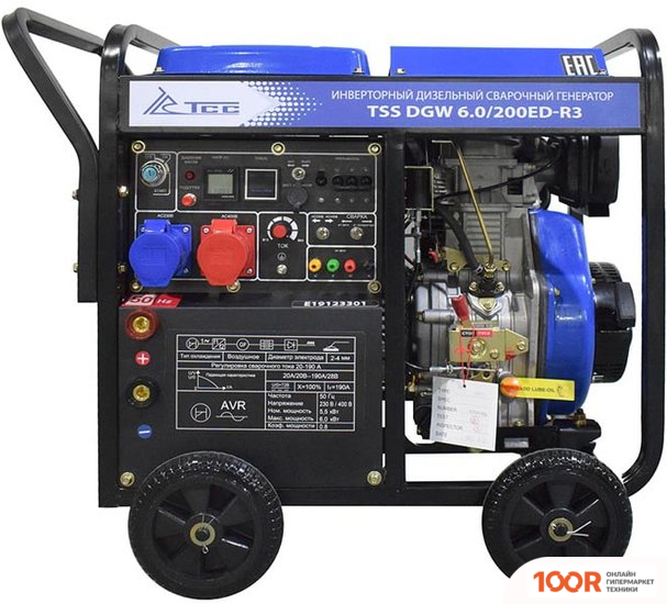 Генератор ТСС DGW 6.0/200ED-R (45449)