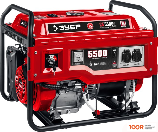 Генератор Зубр СБ-5500Е (45400)