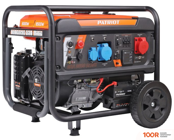 Генератор Patriot GRA 8500 DAWS (45218)