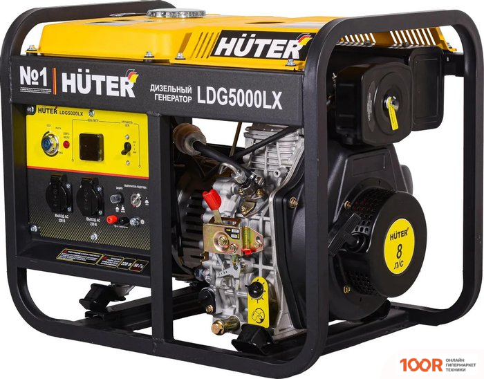 Генератор Huter LDG 5000LX (45091)