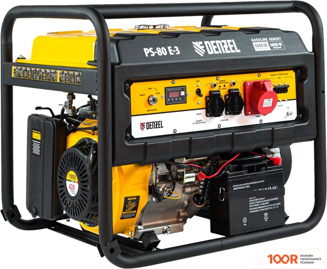 Генератор Denzel PS 80 E-3 (44863)