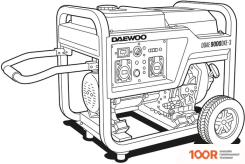 Генератор Daewoo Power DDAE 9000DXE-3(2024) (44809)