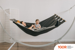 MAMO ПОДВЕСНОЙ ГАМАК ЛЬНЯНОЙ 200Х120 СМ (ШОКОЛАД) (44579)