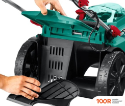 Газонокосилка Зубр МАСТЕР ГКЛ-3736-42 (С 2-МЯ АКБ) (44451)