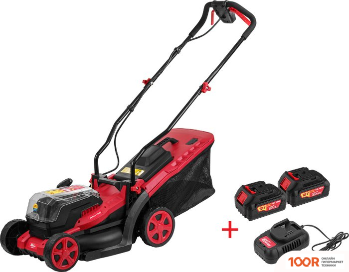 Газонокосилка Wortex CLM 3536 ALL1 (C 2-МЯ АКБ И ЗУ) (44400)