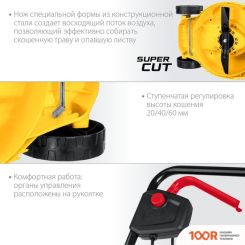 Газонокосилка Steher LM-33-1300 (44175)