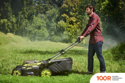 Газонокосилка Ryobi RY36LMX51A-160 (С 1-ИМ АКБ) (44135)