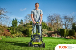 Газонокосилка Ryobi RY18LMX40B-0 (БЕЗ АКБ) (44124)