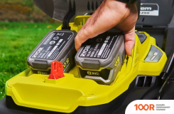 Газонокосилка Ryobi RY18LMX40A-150 (С 1-ИМ АКБ) (44122)
