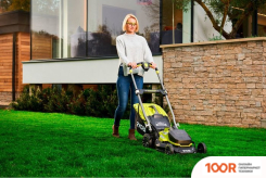 Газонокосилка Ryobi RY18LMX40A-0 (БЕЗ АКБ) (44121)