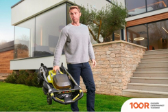 Газонокосилка Ryobi RY18LMX40A-0 (БЕЗ АКБ) (44121)