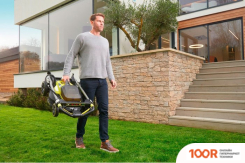 Газонокосилка Ryobi RY18LMX40A-0 (БЕЗ АКБ) (44121)