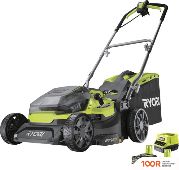 Газонокосилка Ryobi RY18LMH37A-225 (44117)