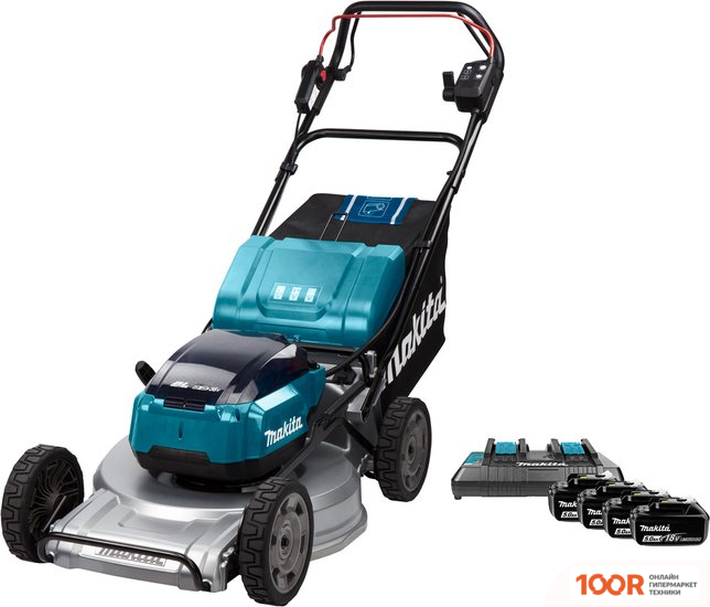 Газонокосилка Makita DLM533PT4 (С 4-МЯ АКБ) (43892)