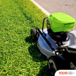 Газонокосилка Greenworks LM221S 2519407 (БЕЗ АКБ) (43691)