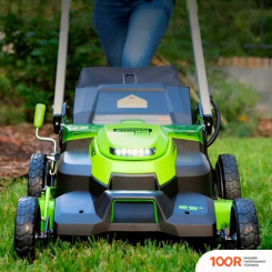 Газонокосилка Greenworks GD60LM61 2519107 (БЕЗ АКБ) (43687)