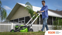 Газонокосилка Greenworks GD60LM51SPK2 2514307UA (С 1-ИМ АКБ 2 АЧ) (43685)