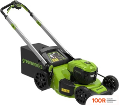 Газонокосилка Greenworks GD40LM48SPK4 2517407UB (С 1-ИМ АКБ 4 АЧ) (43677)