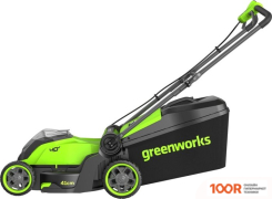 Газонокосилка Greenworks GD40LM411K4 2521007UB (С 1-ИМ АКБ) (43668)