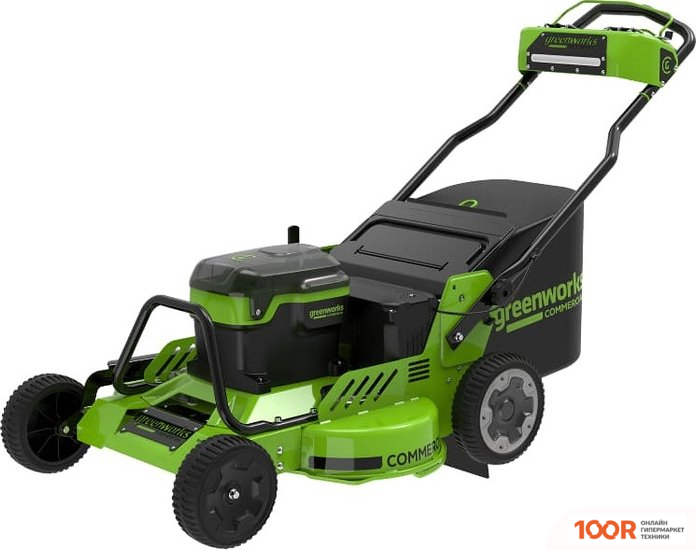 Газонокосилка Greenworks 2519207 (БЕЗ АКБ) (43647)