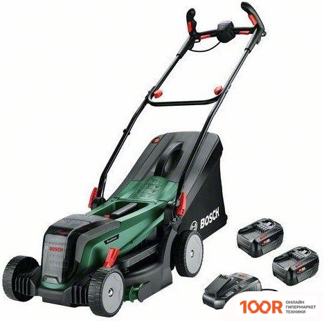 Газонокосилка Bosch UNIVERSALROTAK 2X18V-37-550 06008B9E00 (С 2-МЯ АКБ) (43176)