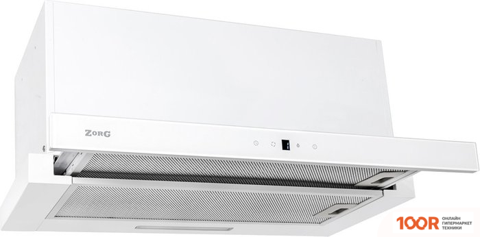 Кухонная вытяжка ZorG TURBO 1260 60 S (БЕЛЫЙ) (41694)