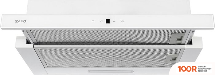 Кухонная вытяжка ZorG SLIM 850 60 S (БЕЛЫЙ) (41663)