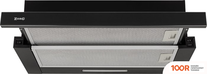 Кухонная вытяжка ZorG SLIM 850 60 M (ЧЕРНЫЙ) (41662)