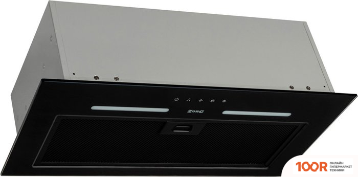 Кухонная вытяжка ZorG PLATINO 1030 60 S (ЧЕРНЫЙ) (41635)