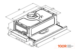 Кухонная вытяжка ZorG ELITE 60 (БЕЖЕВЫЙ, 650 КУБ. М/Ч) (41594)