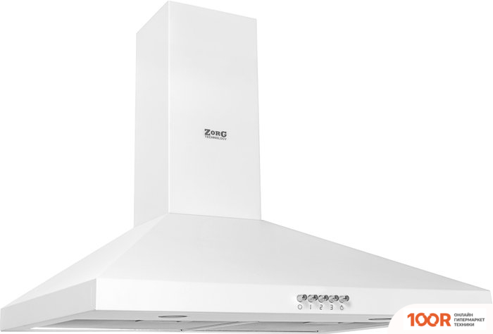 Кухонная вытяжка ZorG CESUX 60 (БЕЛЫЙ, 650 КУБ. М/Ч) (41583)
