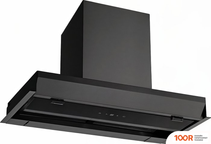 Кухонная вытяжка ZorG AURA 1260 60 S-GS (ЧЕРНЫЙ) (41527)